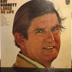 Ray Barrett (2) Large As Life Vinyl LP USED