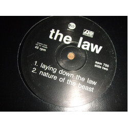 The Law (3) For a Little Ride USED VINYL 12INCH EP PROMO STEREO