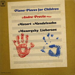 André Previn / Wolfgang Amadeus Mozart / Felix Mendelssohn-Bartholdy / Modest Mussorgsky / Goddard Lieberson Piano Pieces for Children Vinyl LP USED