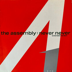 The Assembly Never Never (Extended Version) USED VINYL 12INCH 45 RPM SINGLE