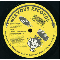 Byron Stingily Get Up USED VINYL 12INCH 33 S RPM STEREO