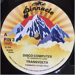 Transvolta Disco Computer USED VINYL 7INCH 45 RPM STEREO