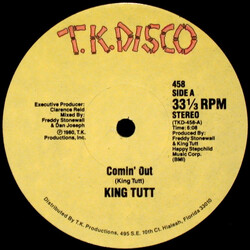 King Tutt Comin' Out / Even Though USED VINYL 12INCH 33 S RPM