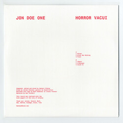 Jon Doe One Horror Vacui USED VINYL 12INCH MINI-ALBUM LIMITED EDITION