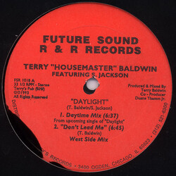 Terry Baldwin / Shanna Jackson Daylight USED VINYL 12INCH 33 S RPM