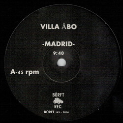 Villa Åbo Madrid / Water Galaxy USED VINYL 12INCH 45 RPM