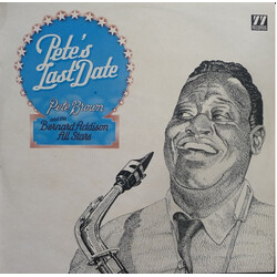 Pete Brown (2) / Bernard Addison All Stars Pete's Last Date Vinyl LP USED