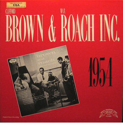 Clifford Brown And Max Roach Brown & Roach Inc. - 1954 Vinyl LP USED