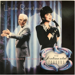 Linda Ronstadt / Nelson Riddle And His Orchestra For Sentimental Reasons Vinyl LP USED