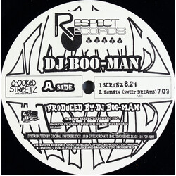 DJ Booman Scrubz USED VINYL 12INCH 33 S RPM
