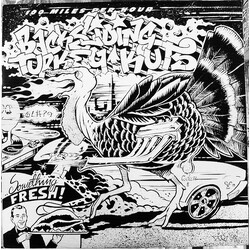 Darth Fader / The Wax Warriors 100mph Backsliding Turkey Kuts Vinyl LP USED