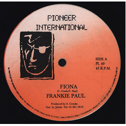 Frankie Paul Fiona Vinyl 12" USED
