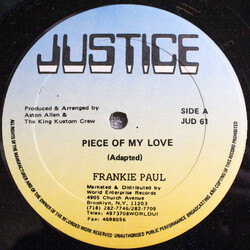 Frankie Paul / General Gully Piece Of My Love / Black Magic Woman Vinyl 12" USED