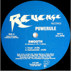 Powerule Smooth USED VINYL 12INCH