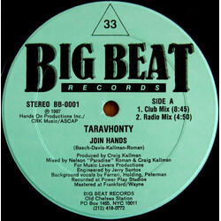 Taravhonty Join Hands USED VINYL 12INCH 33 S RPM