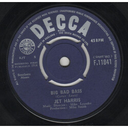 Jet Harris Big Bad Bass USED VINYL 7INCH SINGLE 45 RPM