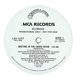 Klymaxx Meeting In The Ladies Room USED VINYL 12INCH PROMO 33 S RPM