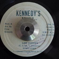 Tony Lowe (2) Line Stepper USED VINYL 7INCH 45 RPM