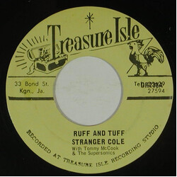 Stranger Cole / Tommy McCook & The Supersonics Ruff And Tuff / When You Call My Name USED VINYL 7INCH 45 RPM SINGLE