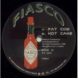 Laj & Quakerman Fat Cow / Hot Cake Vinyl 12" USED