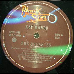 Kat Mandu The Break '85 USED VINYL 12INCH 33 S RPM
