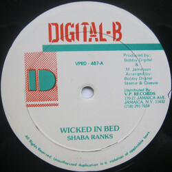 Shabba Ranks Wicked In Bed USED VINYL 12INCH 45 RPM