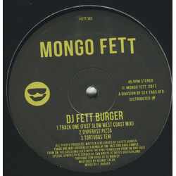 DJ Fett Burger Track One Vinyl 12" USED