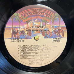 Pure Prairie League Firin' Up Vinyl LP USED