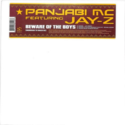 Panjabi MC Beware Of The Boys (Mundian To Bach Ke) USED VINYL 12INCH 33 S RPM PROMO