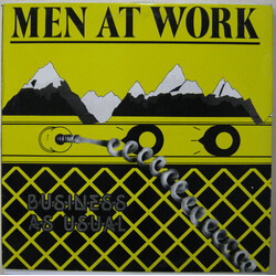 Men At Work Business As Usual Vinyl LP USED