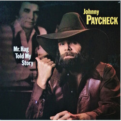 Johnny Paycheck Mr. Hag Told My Story Vinyl LP USED