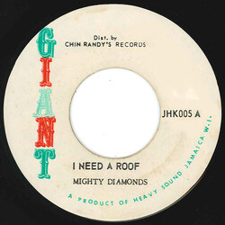 The Mighty Diamonds I Need A Roof USED VINYL 7INCH 45 RPM