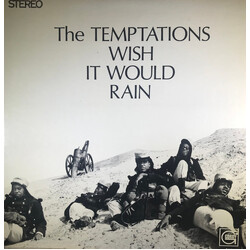 The Temptations Wish It Would Rain Vinyl LP USED