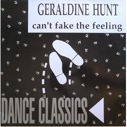 Geraldine Hunt Can't Fake The Feeling USED VINYL 12INCH 45 RPM MAXI-SINGLE