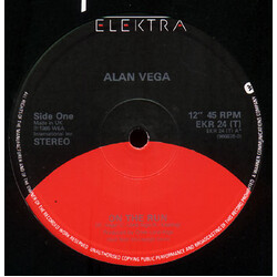 Alan Vega On The Run USED VINYL 12INCH SINGLE 45 RPM