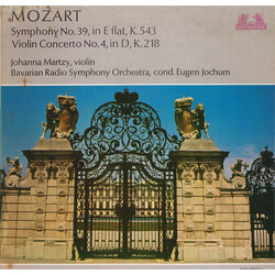 Wolfgang Amadeus Mozart / Johanna Martzy / Symphonie-Orchester Des Bayerischen Rundfunks / Eugen Jochum Symphony No. 39 In E Flat, K.543 / Violin Conc