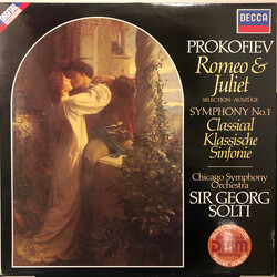 Sergei Prokofiev / Chicago Symphony Orchestra / Georg Solti Romeo & Juliet (Selection = Auszüge) / Symphony No.1 (Classical = Klassische Sinfonie) Vin