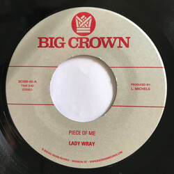 Lady Wray Piece Of Me / Come On In USED VINYL 7INCH 45 RPM SINGLE STEREO