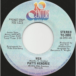 Patti Hendrix Men USED VINYL 7INCH 45 RPM PROMO STEREO MONO