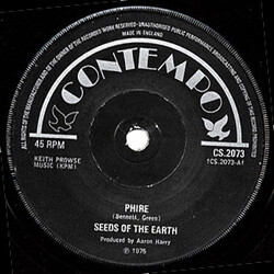 Seeds Of The Earth Phire / Zion + I USED VINYL 7INCH 45 RPM