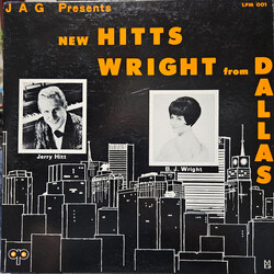 Jerry Hitt / B. J. Wright (2) New Hitts Wright From Dallas Vinyl LP USED