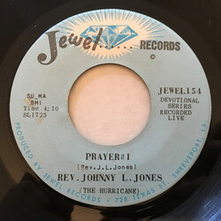 Johnny L. Jones Prayer #1 / Come By Here USED VINYL 7INCH 45 RPM