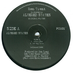 Ron Trent Altered States (Original Plates) USED VINYL 12INCH 33 S RPM REMASTERED