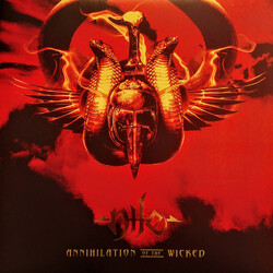 Nile (2) Annihilation Of The Wicked Vinyl 2 LP USED