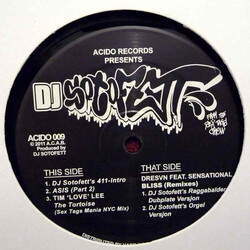 DJ Sotofett Acido Records Presents DJ Sotofett USED VINYL 12INCH 33 S RPM