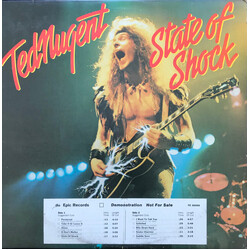 Ted Nugent State Of Shock Vinyl LP USED