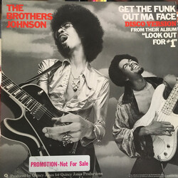 Brothers Johnson Get The Funk Out Ma Face USED VINYL 12INCH 45 RPM PROMO