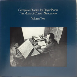 Conlon Nancarrow Complete Studies For Player Piano Volume Two Vinyl LP USED