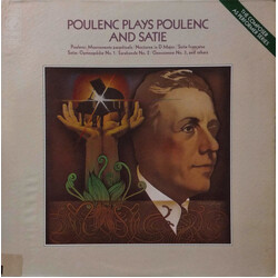 Francis Poulenc Poulenc Plays Poulenc And Satie Vinyl LP USED