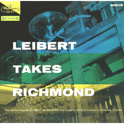 Dick Leibert Leibert Takes Richmond Vinyl LP USED